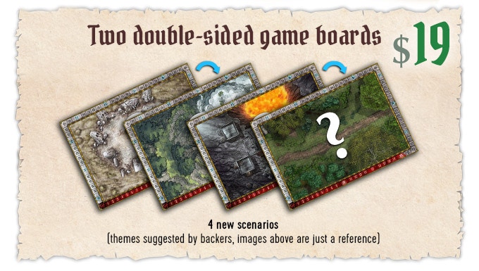 Arena: The Contest - 2 Double-sided Game Boards