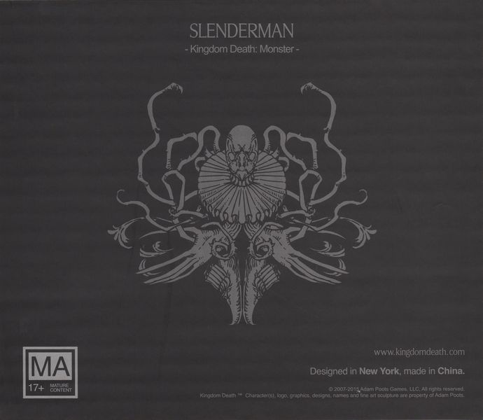 Kingdom Death: Monster - Slenderman