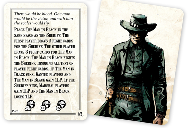 Western Legends: Man In Black Promo Card