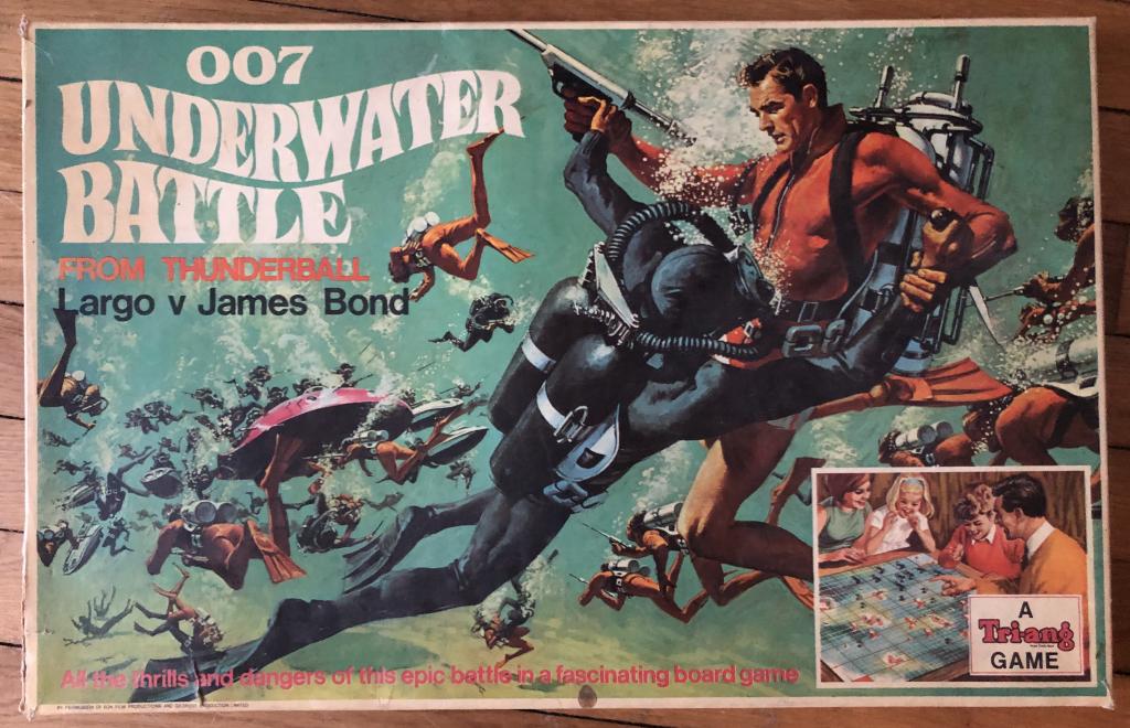 007 Underwater Battle largo V James Bond Thunderball