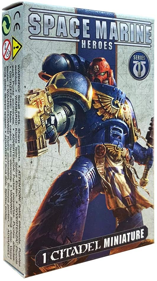 Warhammer 40k - Space Marine Heroes Serie 1 Single Blind Booster