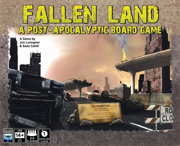 Fallen Land: A Post Apocalyptic Board Game