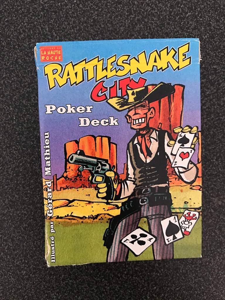 Rattlesnake City Poker Set