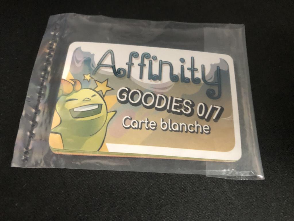 Affinity - Goodies 0/7 - Carte Blanche