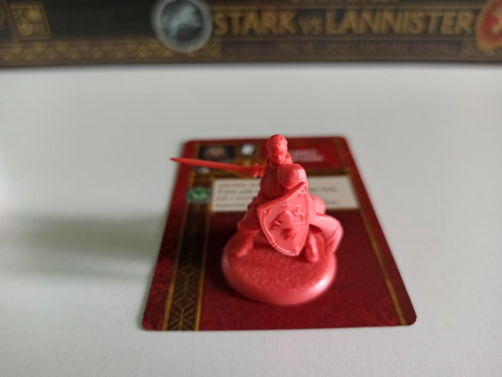 Le Trône De Fer - Le Jeu De Figurines - Capitaine Garde Lannister