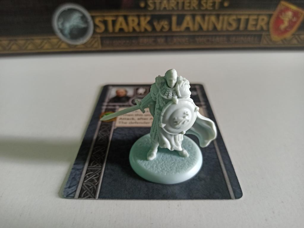 Le Trône De Fer - Le Jeu De Figurines - Capitaine Épées Liges Stark Alt