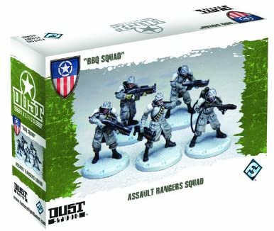 Dust Tactics - Bbq Squad-assault Rangers Squad