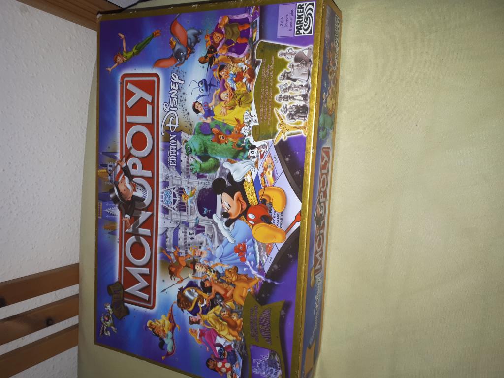 Monopoly Disney Château 3d