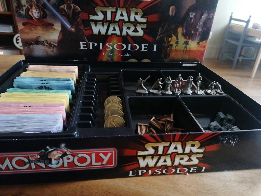 Monopoly Star Wars Episode 1 Edition Exclusive