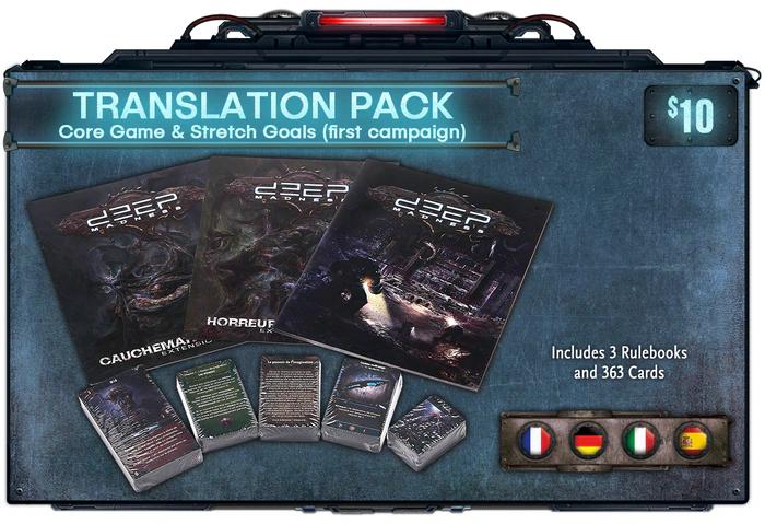 Deep Madness - Jeu de base - Translation Pack