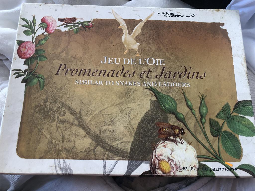 Jeu De L'oie Promenades Et Jardins Similar To Snakes And Ladders