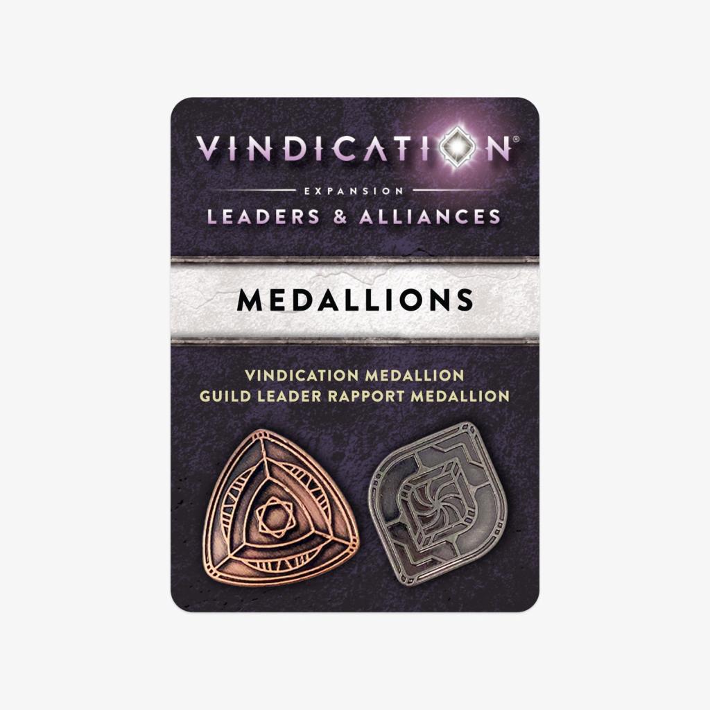 Vindication : Metal Threshold Medallions