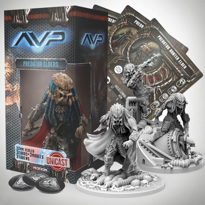 Avp The Hunt Begins 2nd Edition Predator Elders