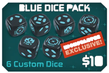 Zombicide Invader - Blue Dice