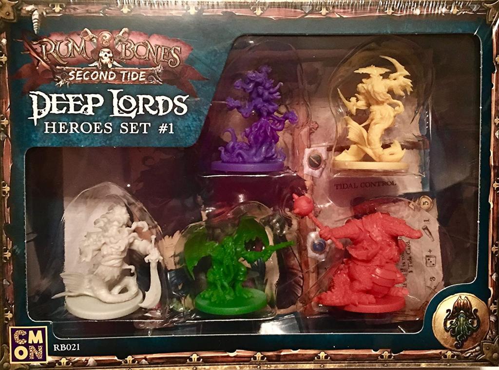 Rum & Bones: Second Tide - Deep Lords Heroes Set 1