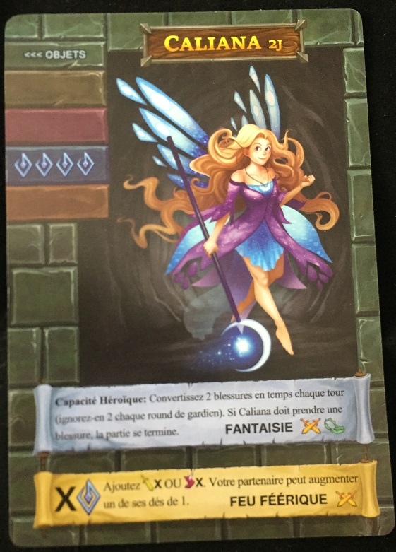 One Deck Dungeon - Caliana