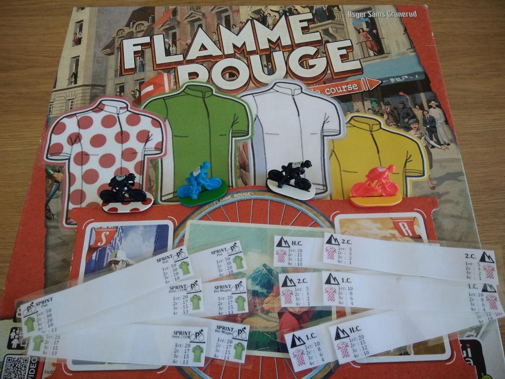 Flamme Rouge - Maillots Distinctifs du Tour De France