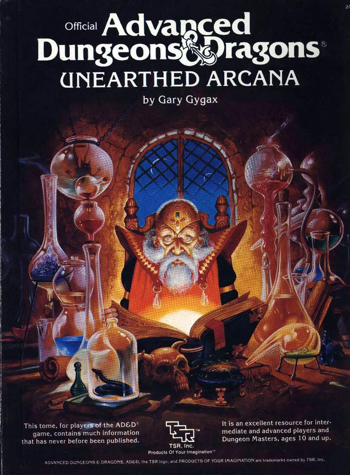 Advanced Dungeons & Dragons - 1st Edition - Unearthed Arcana