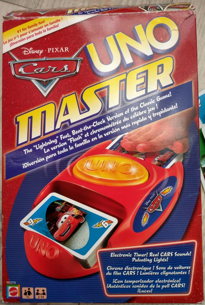 Uno Master - Disney - Cars