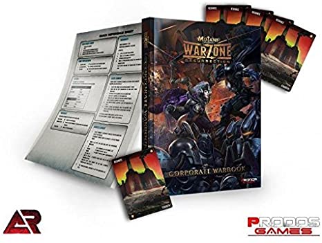 Mutant Chronicles Warzone Resurrection (Second Edition) - Corporate Warbook Mutant Chronicles Warzone Resurrection (Second Edition) - Corporate Warbook