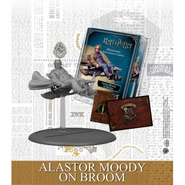 Harry Potter Miniatures Adventure Game - Alastor Moody On Broom