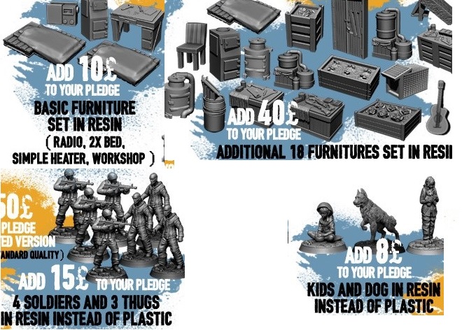 This War Of Mine - Figurines Résine