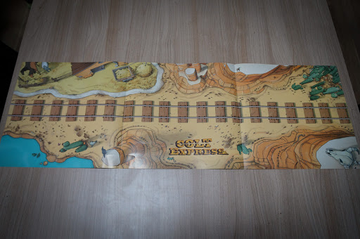 Colt Express - Playmat (Tapis de jeu) Canyons