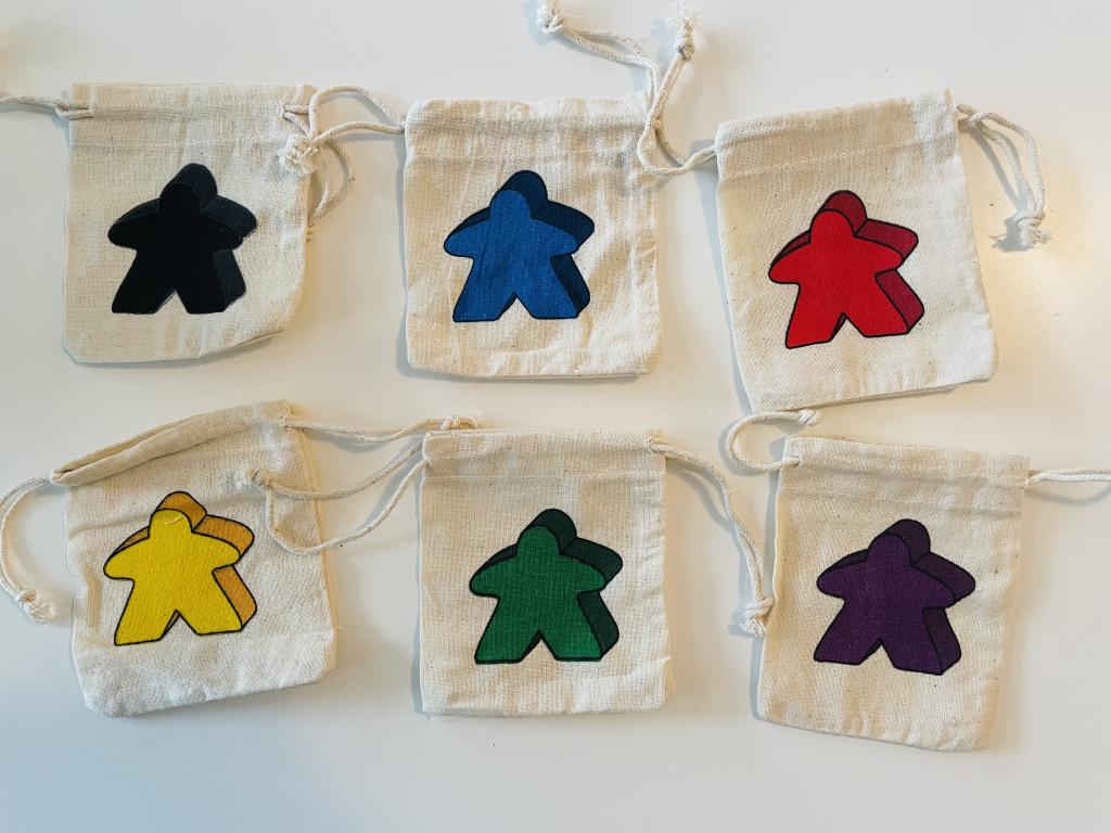 Carcassonne - Sachet De Rangement Meeples