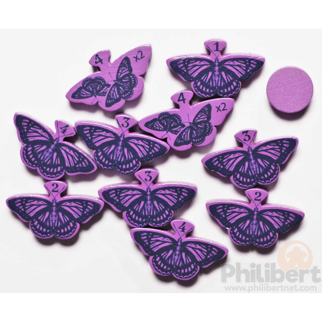 Mariposas - Papillons Violets