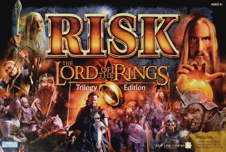 Risk - Lord Of The Rings (trilogy Edition)