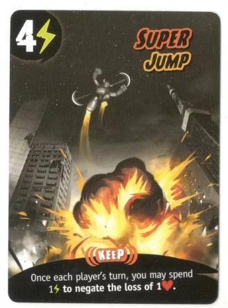 King of Tokyo - Carte Promo Super Jump