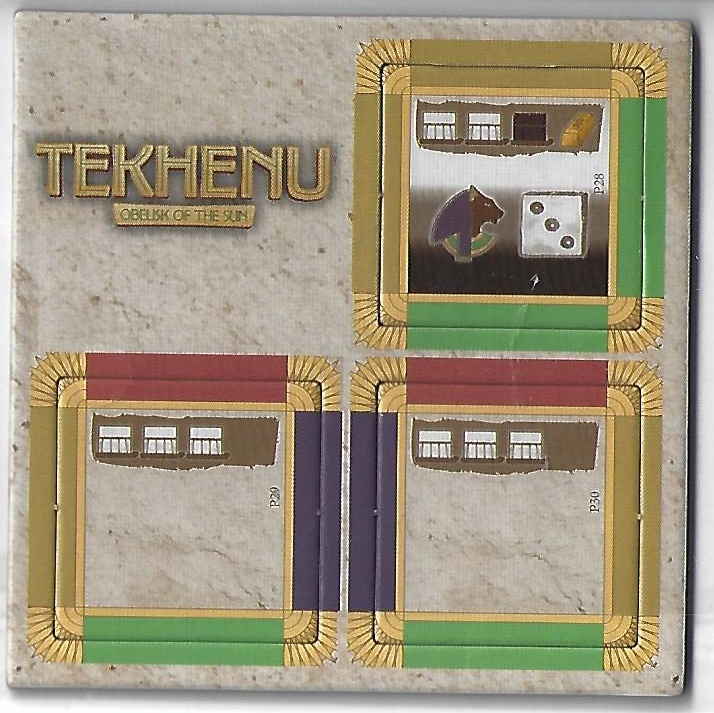 Tekhenu - Tuiles Supplémentaires