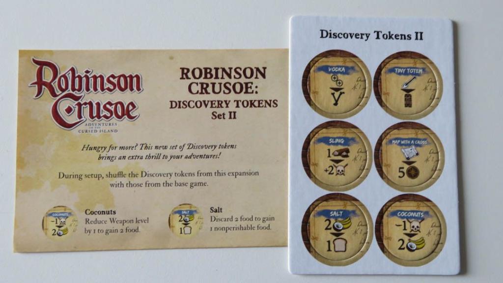 Robinson Crusoe - Robinson Crusoé: Discovery Tokens Ii