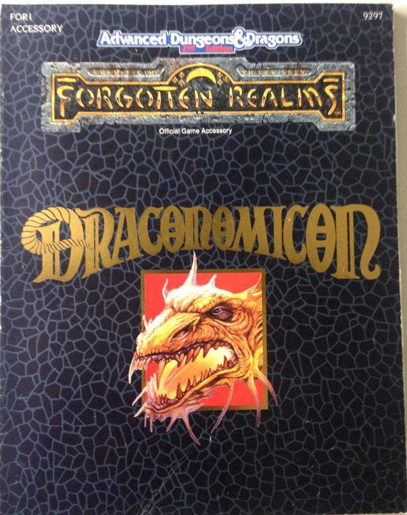 Advanced Dungeons & Dragons - 2ème Edition Vf - Ad&d : Les Royaumes Oubliés : Draconomicon