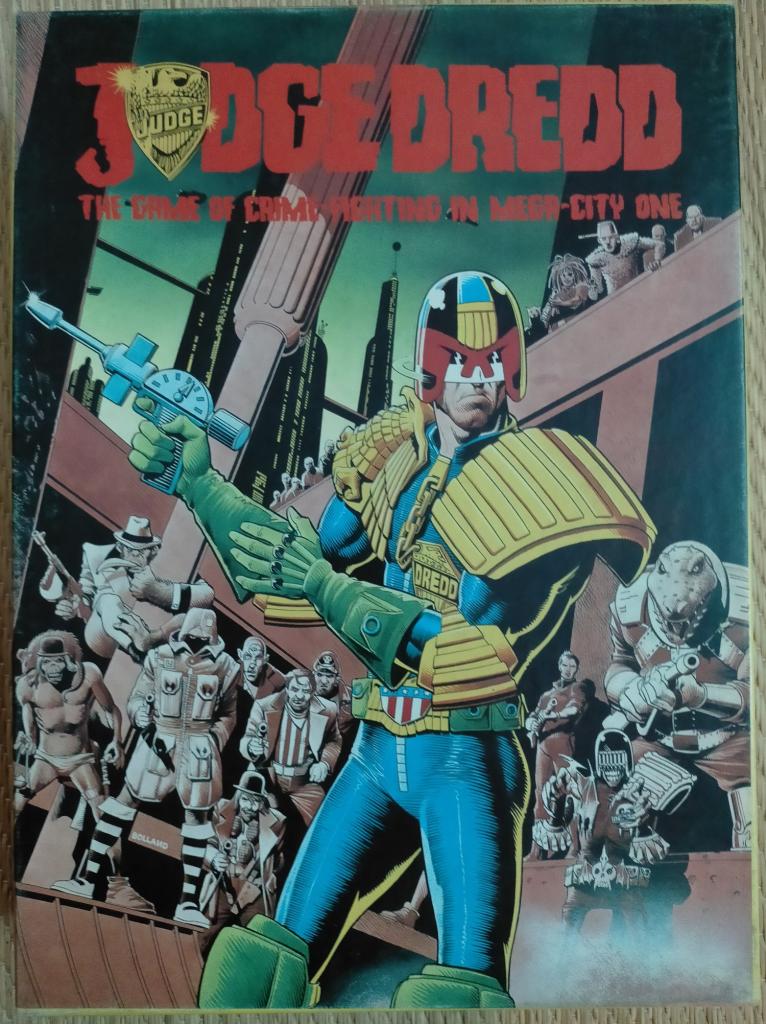 Judge Dredd The Game Of Crime-fighting In Mega-city One