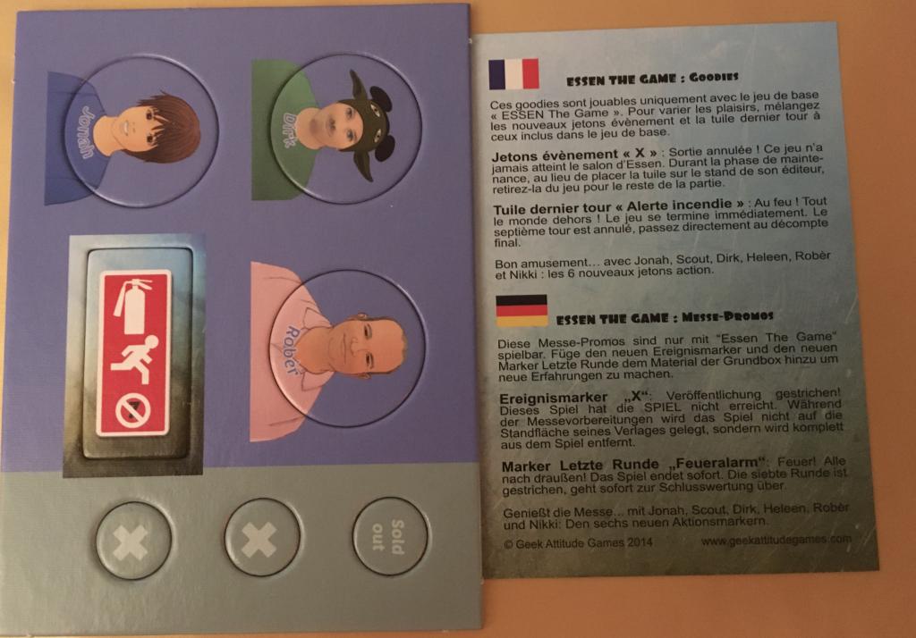 Essen The Game: Spiel'13 - Goodies