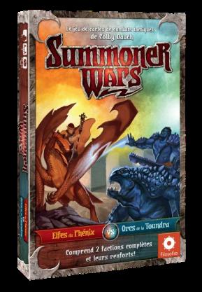 Summoner Wars : Elfes Du Phényx Vs Orcs De La Toundra