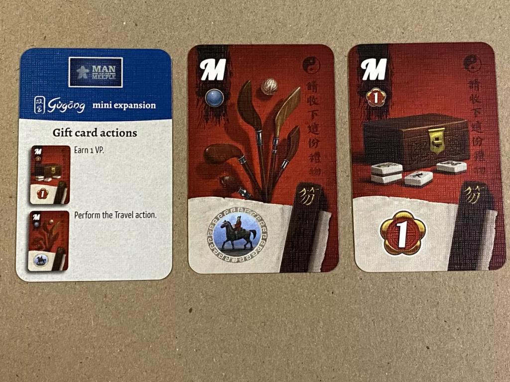 Gùgōng - Gift Promo Cards Man Vs Meeple (2020)