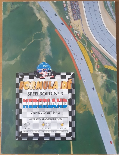 Formula D / Formule Dé / Formula Dé - Hollande - Circuits De Zandvoort Et Speelbord