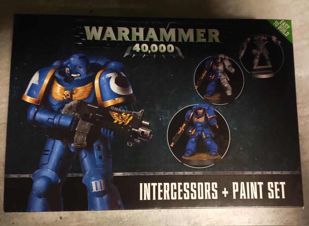 Warhammer 40000 - Intercessors+paint Set