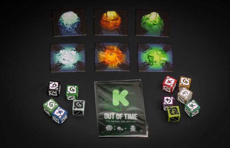 Sub Terra - Ks Promo Dice And Tile