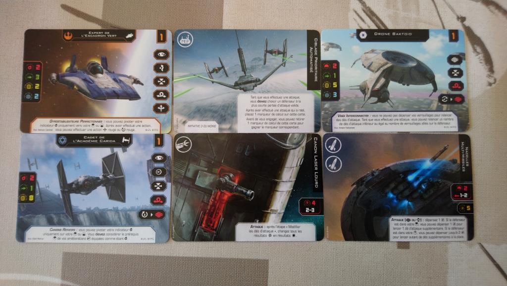 X-wing 2.0 - Le Jeu De Figurines - Cartes Promo Ig20x2 En Français