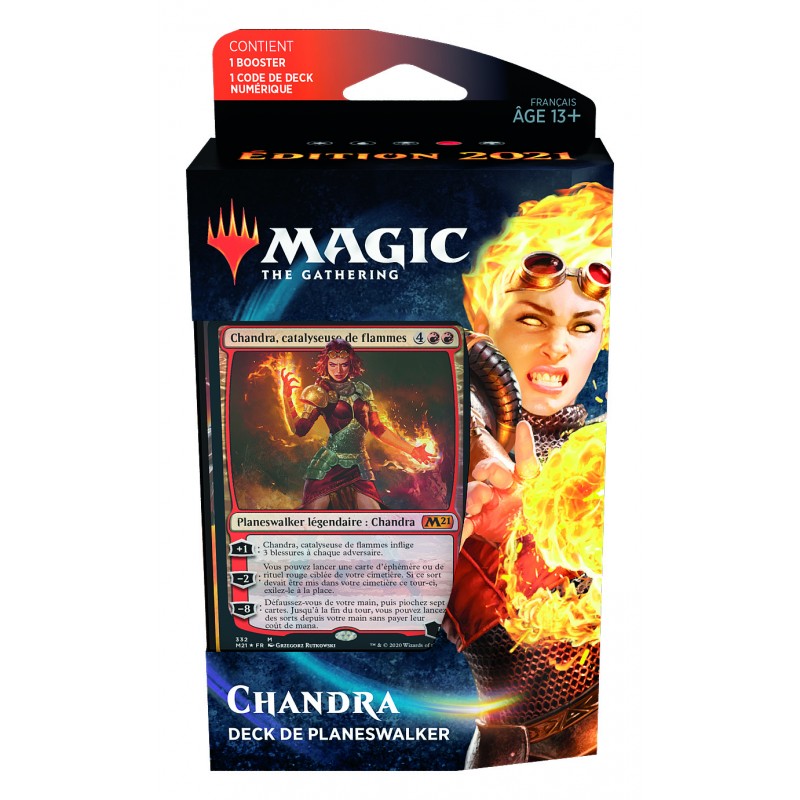 Magic The Gathering : Édition De Base 2021 - Planeswalker Chandra