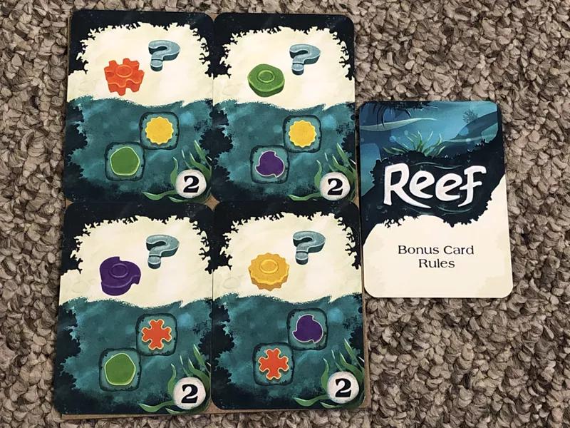 Reef - Cartes Bonus Dice Tower