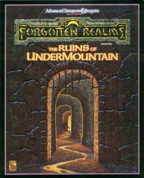 Advanced Dungeons & Dragons - 2nd Edition - The Ruins Of Undermountain