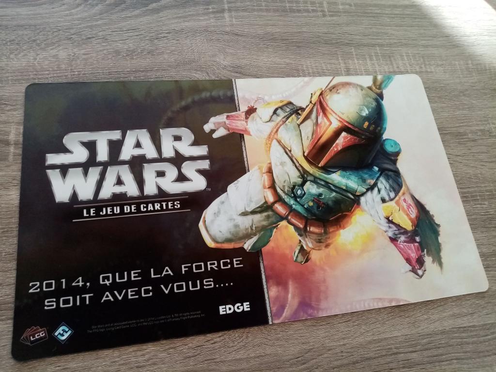 Star Wars - Le Jeu De Cartes - Tapis Boba Fett