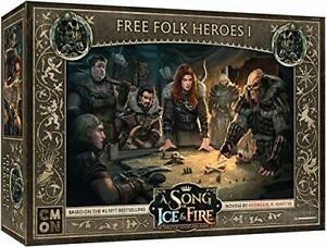 Le Trône De Fer - Le Jeu De Figurines - Free Folk- Heroes 1