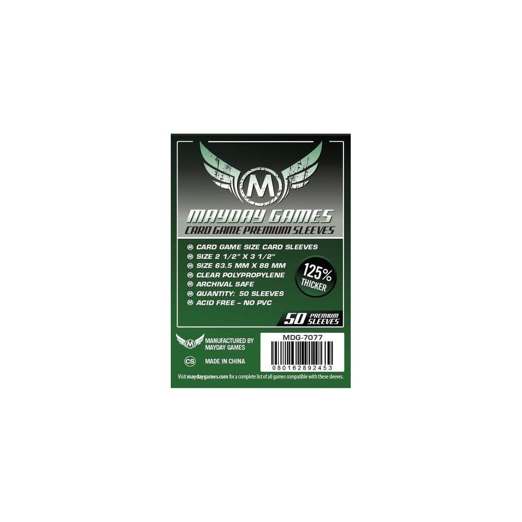 Mayday Games Sleeves Premium 63.5x88mm