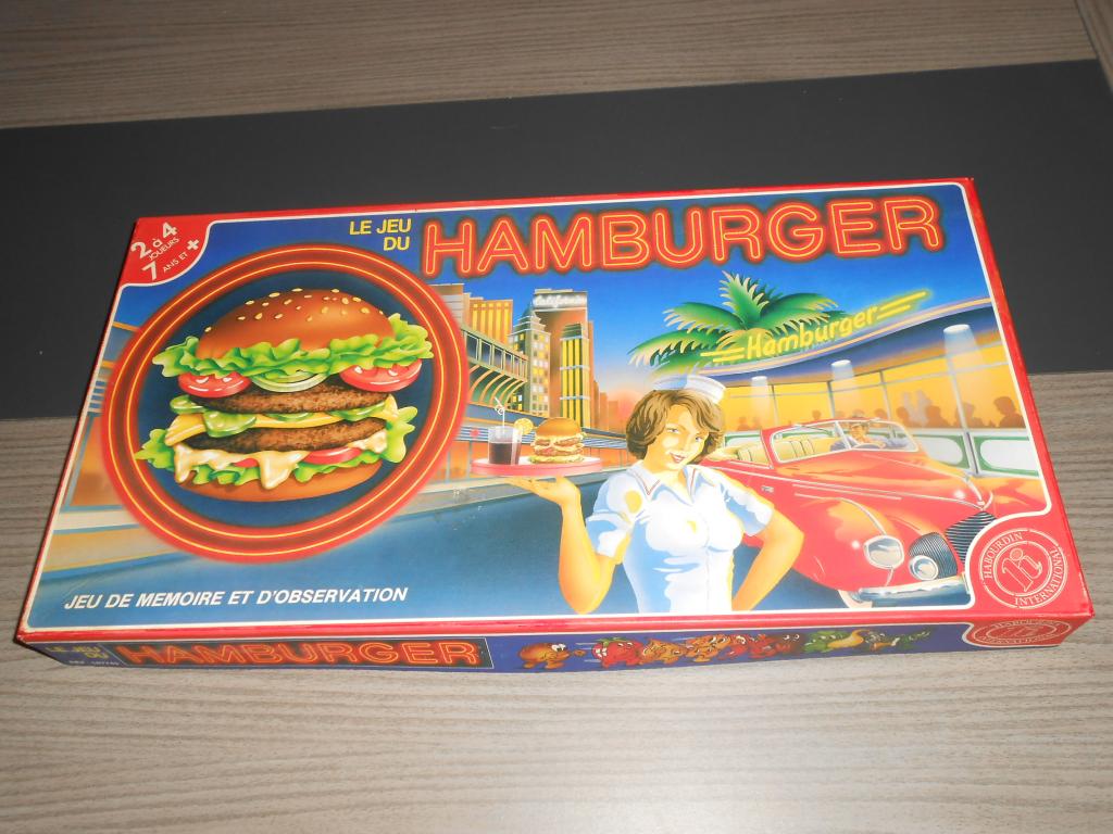 Le Jeu Du Hamburger - Edition Habourdin 1989