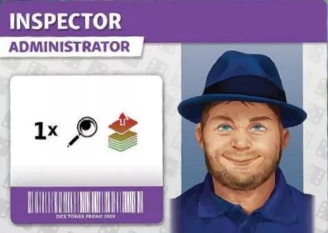 Dice Hospital - Carte Promo Inspector Administrator